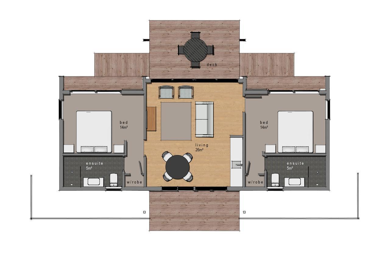 Plume Villas Матакана Экстерьер фото